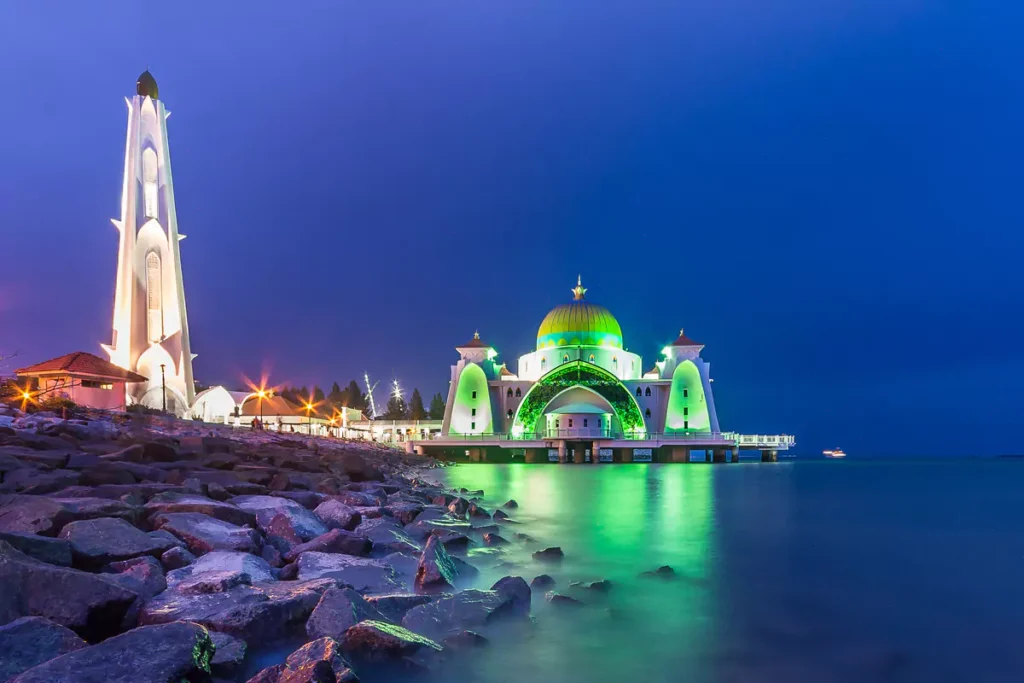 malacca-straights-mosque Malaysia