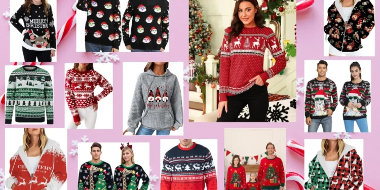 Christmas Outfit Sweater Sweatshirt Jumpers