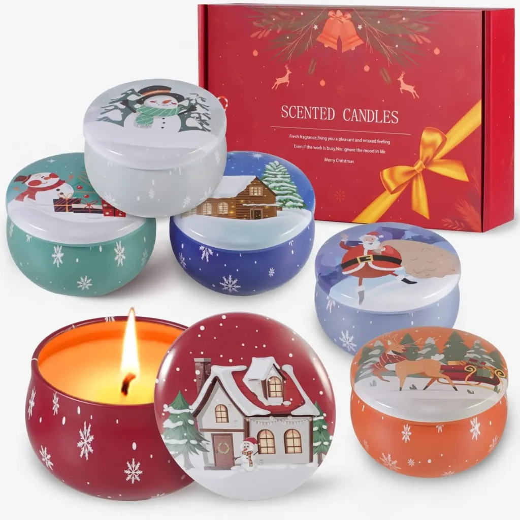 christmas scented candles