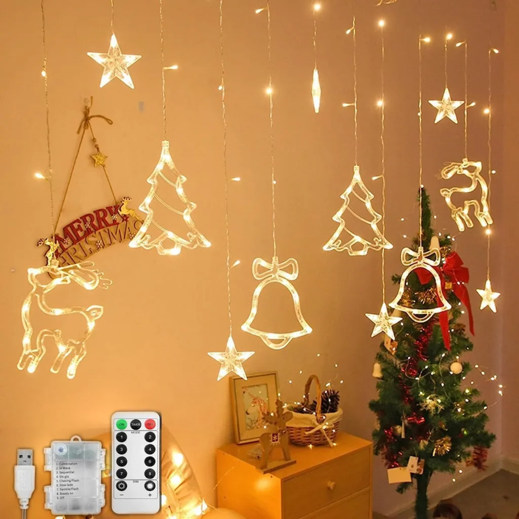 christmas string light home decor